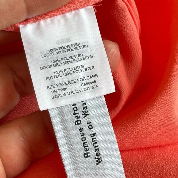 J. Crew Daisy Lace Fit & Flare Cocktail Party Midi Dress Size 12 Resort - Picture 16 of 16